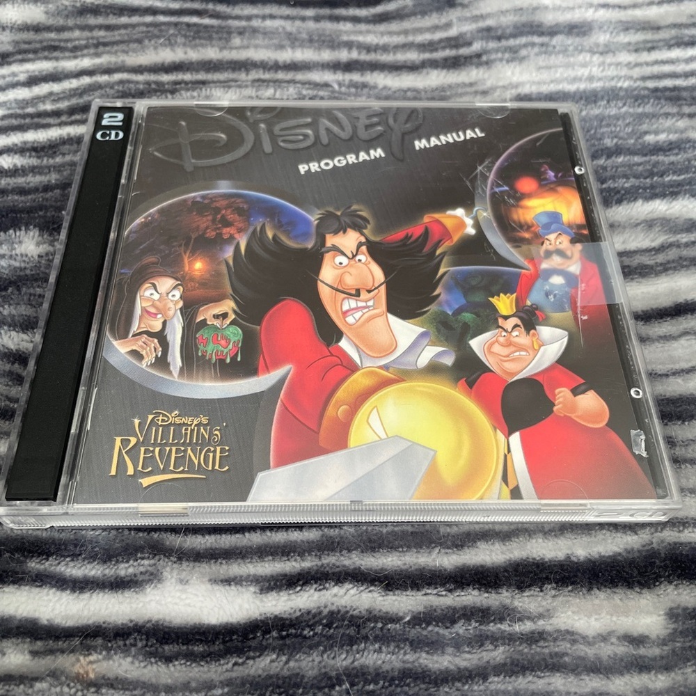 Disney's Villains' Revenge (Windows/Mac 2 Disc CD-ROM , 1999 w/ Manual)